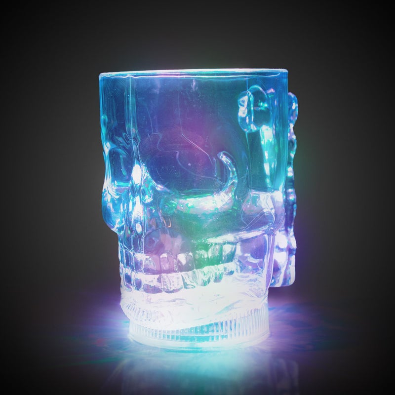 Fun Central Light Up Skull Mug with Multifunction LED - 20oz - Image 1